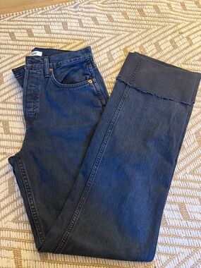 Re Done Women’s black jeans size 26